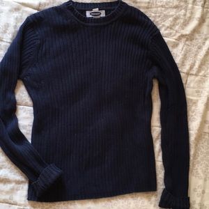 Old Navy, navy blue Crew neck sweater